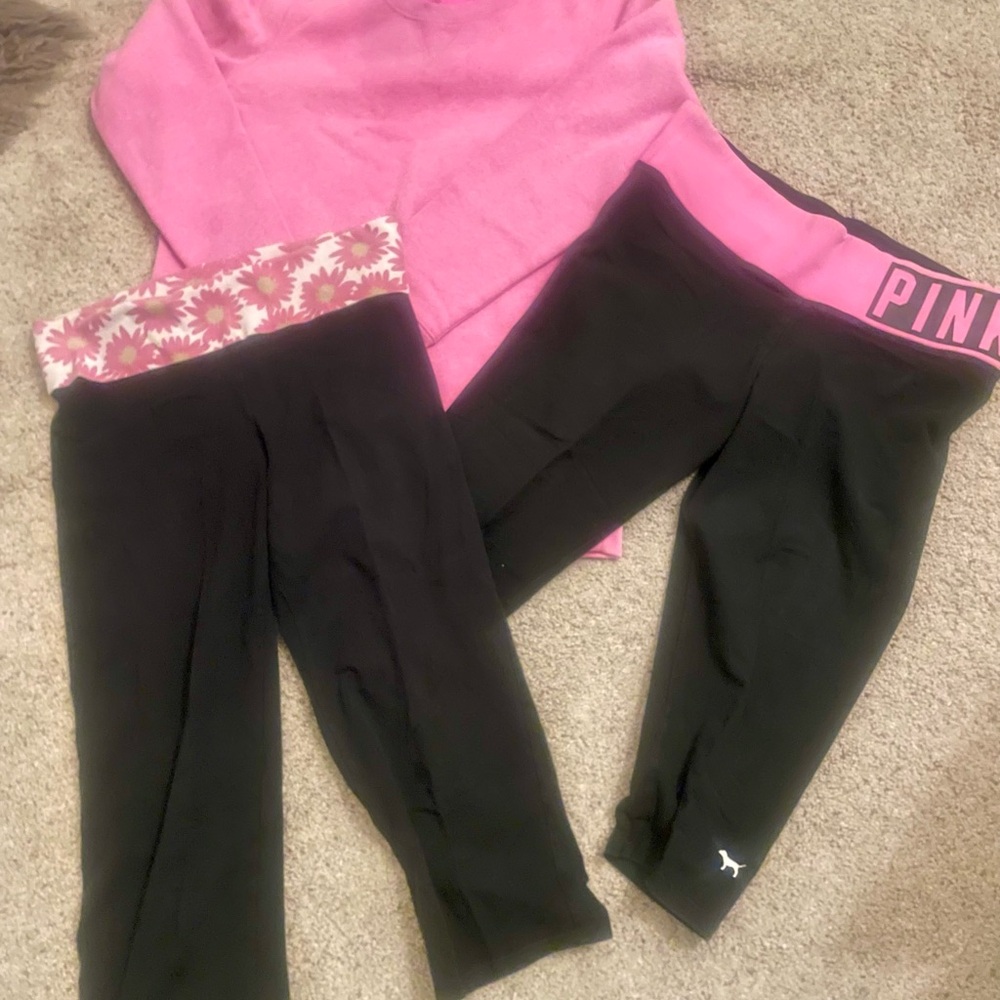 PINK Victoria's Secret Yoga Bundle
